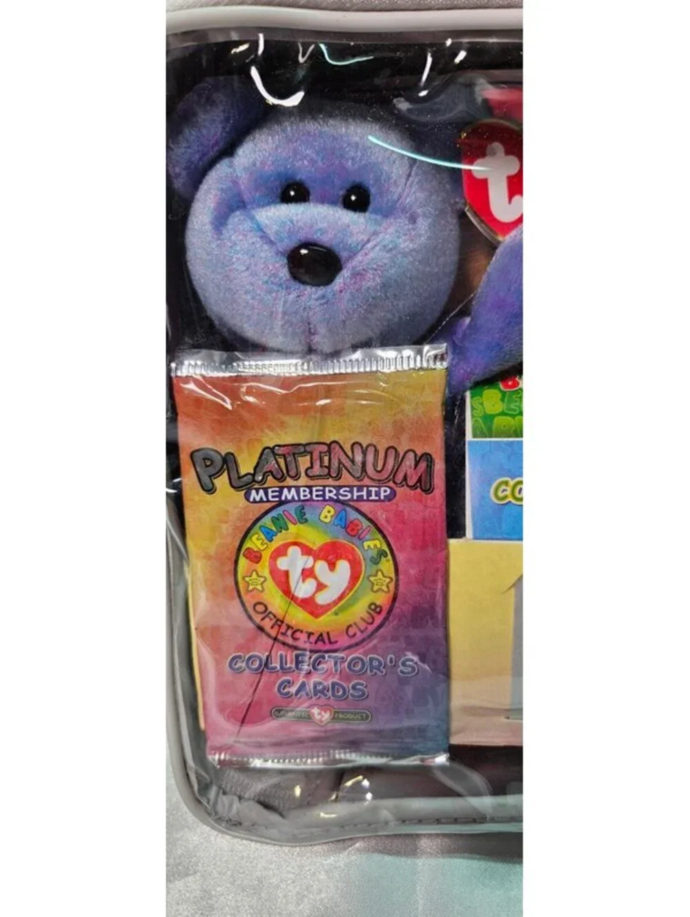 TY Beanie Babies Official Club Platinum Edition II Gift Set